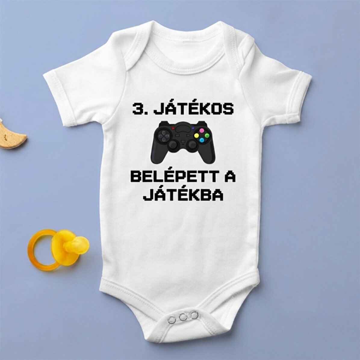 Személyre szabott baba body szöveggel - Player
