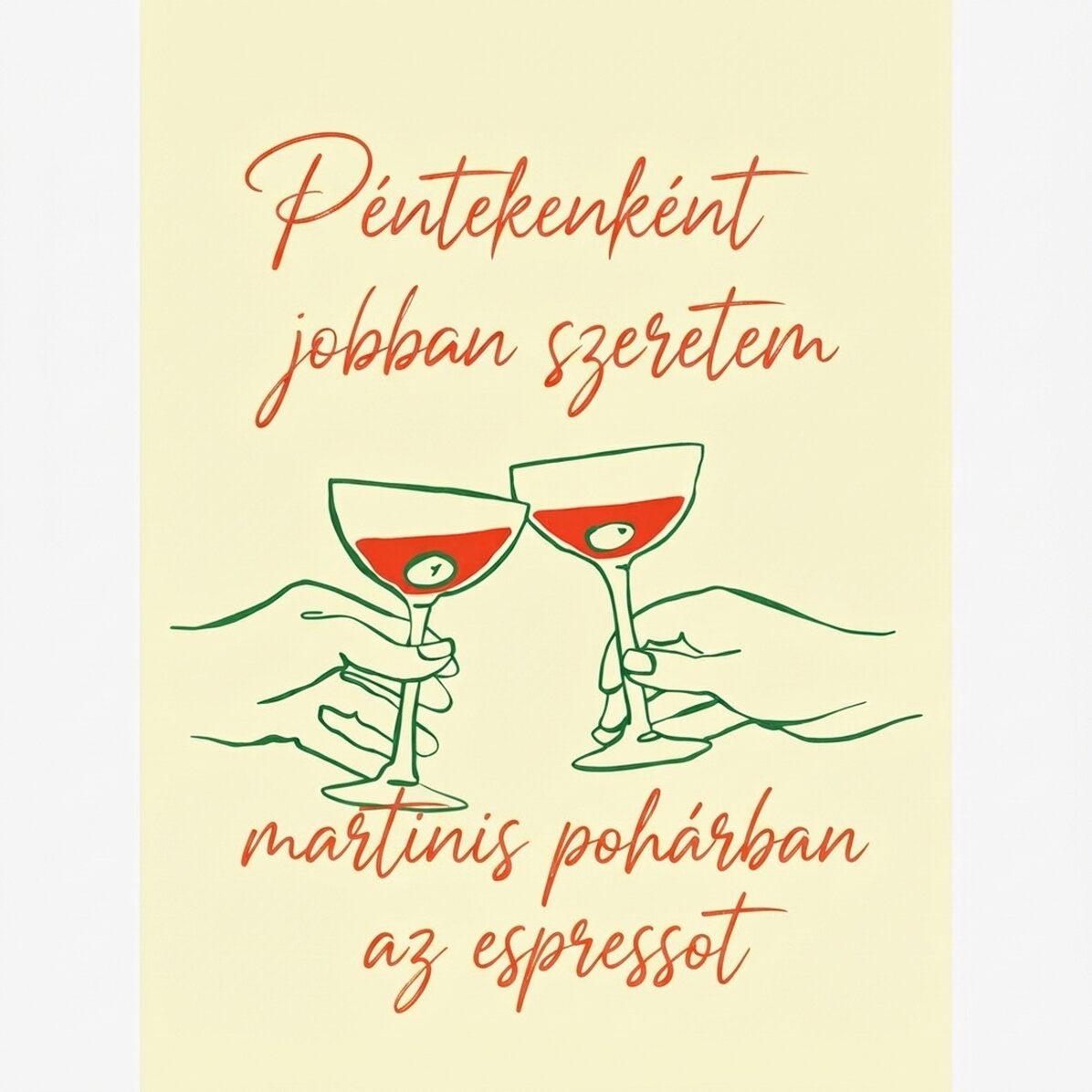 Espresso Martini poszter