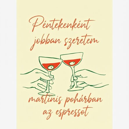 Espresso Martini poszter