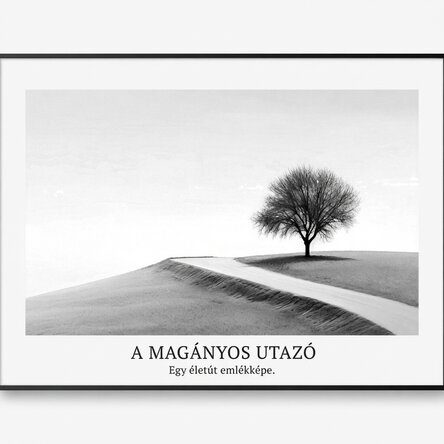 Tájkép poszter - A magányos fa