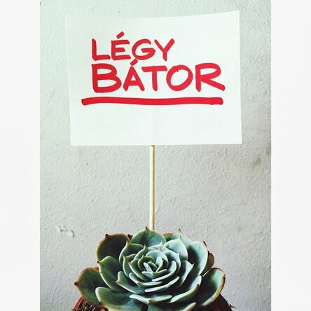 Légy bátor poszter