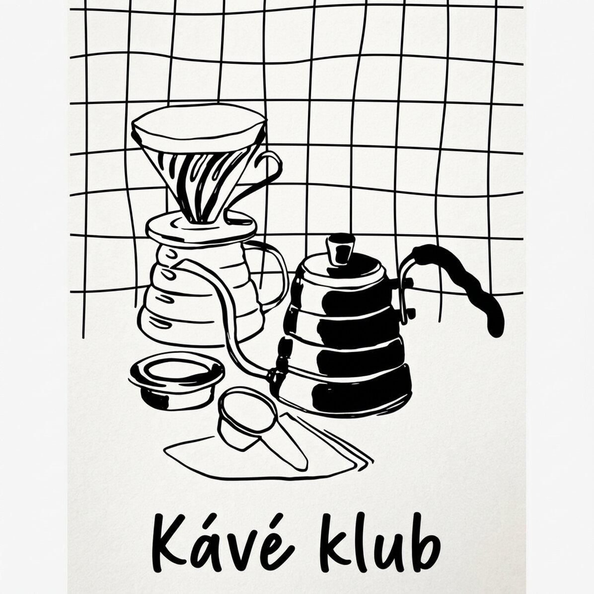 Kávéklub poszter