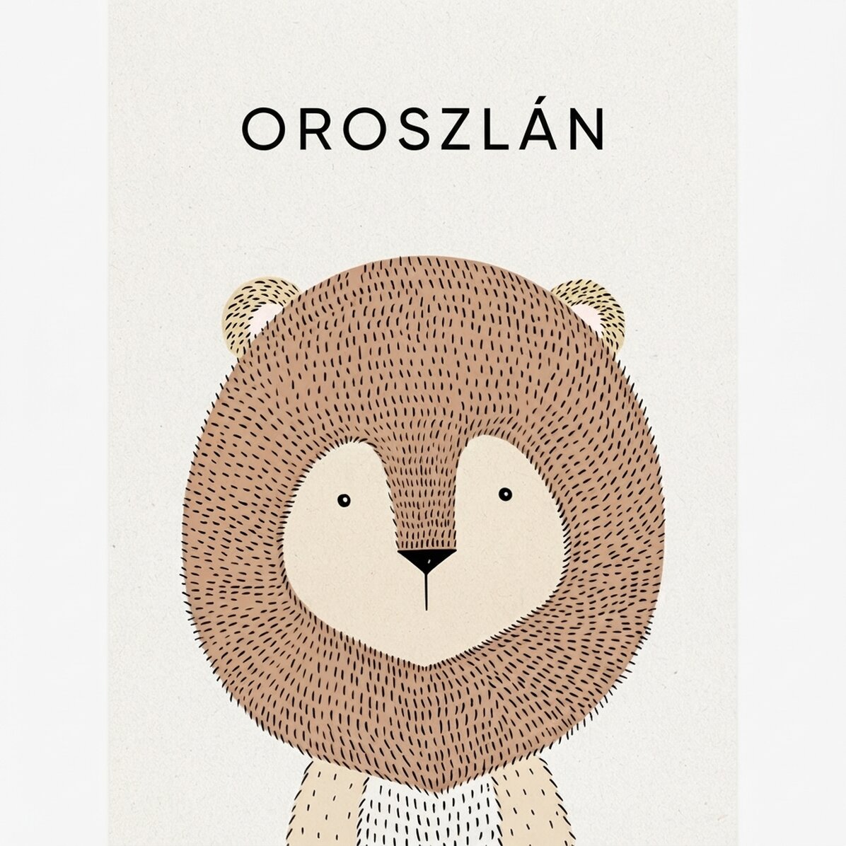 Oroszlán poszter