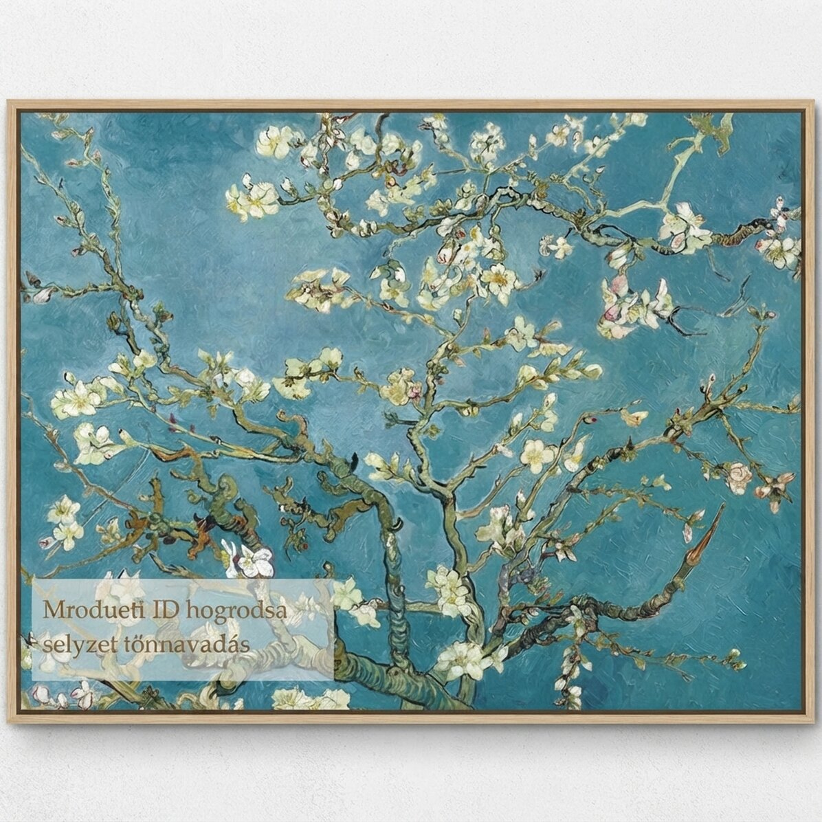 Tájkép poszter - Vincent Van Gogh - Mandulavirágos ágak 1890