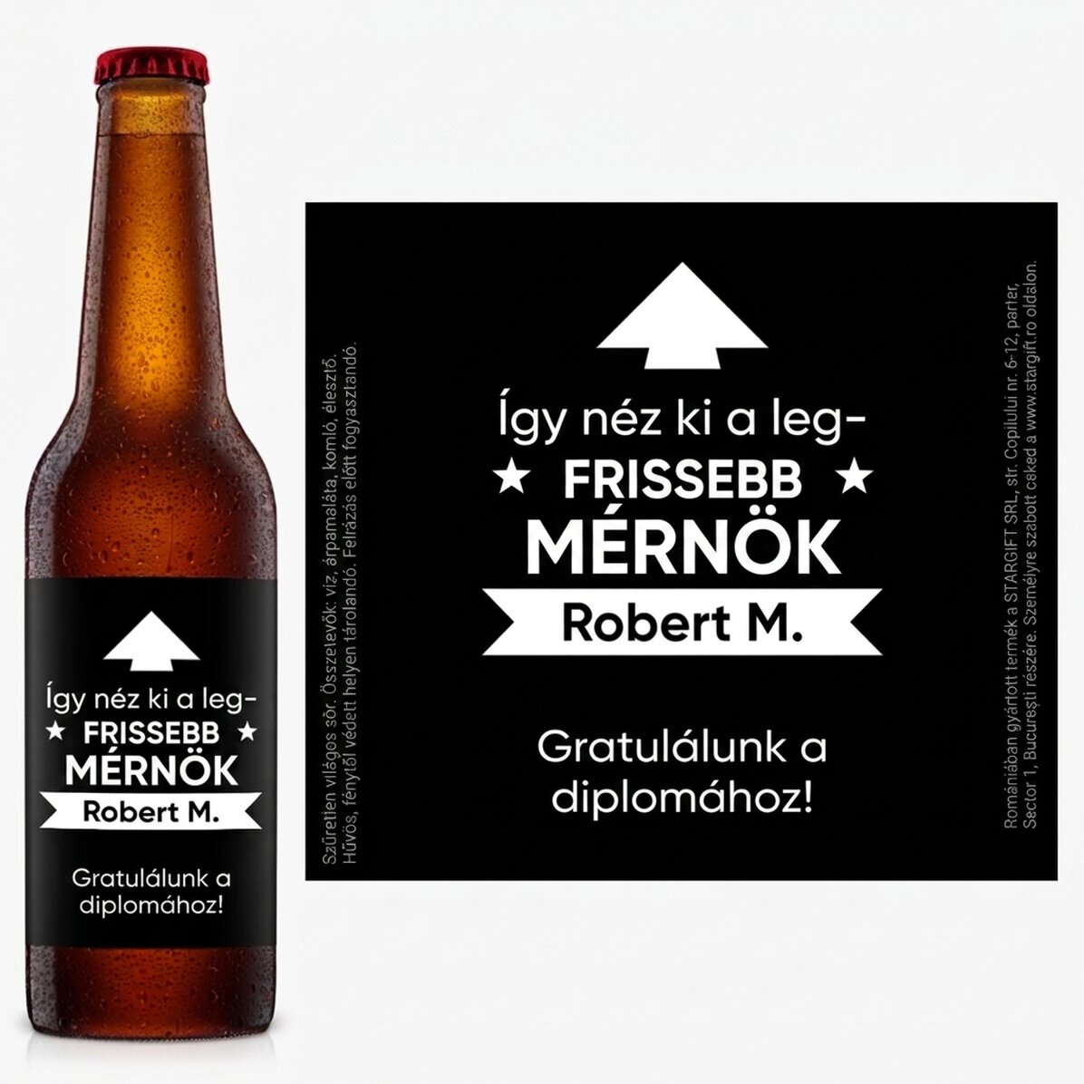 Személyre szabott sör üzenettel – Így néz ki