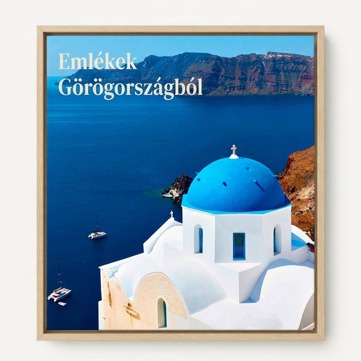 Santorini poszter