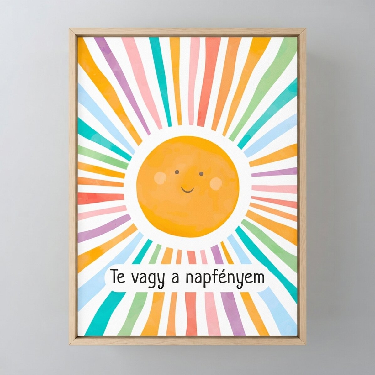 Színes Nap poszter
