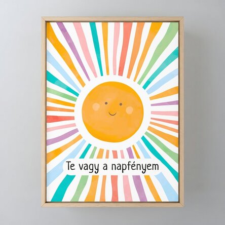 Színes Nap poszter