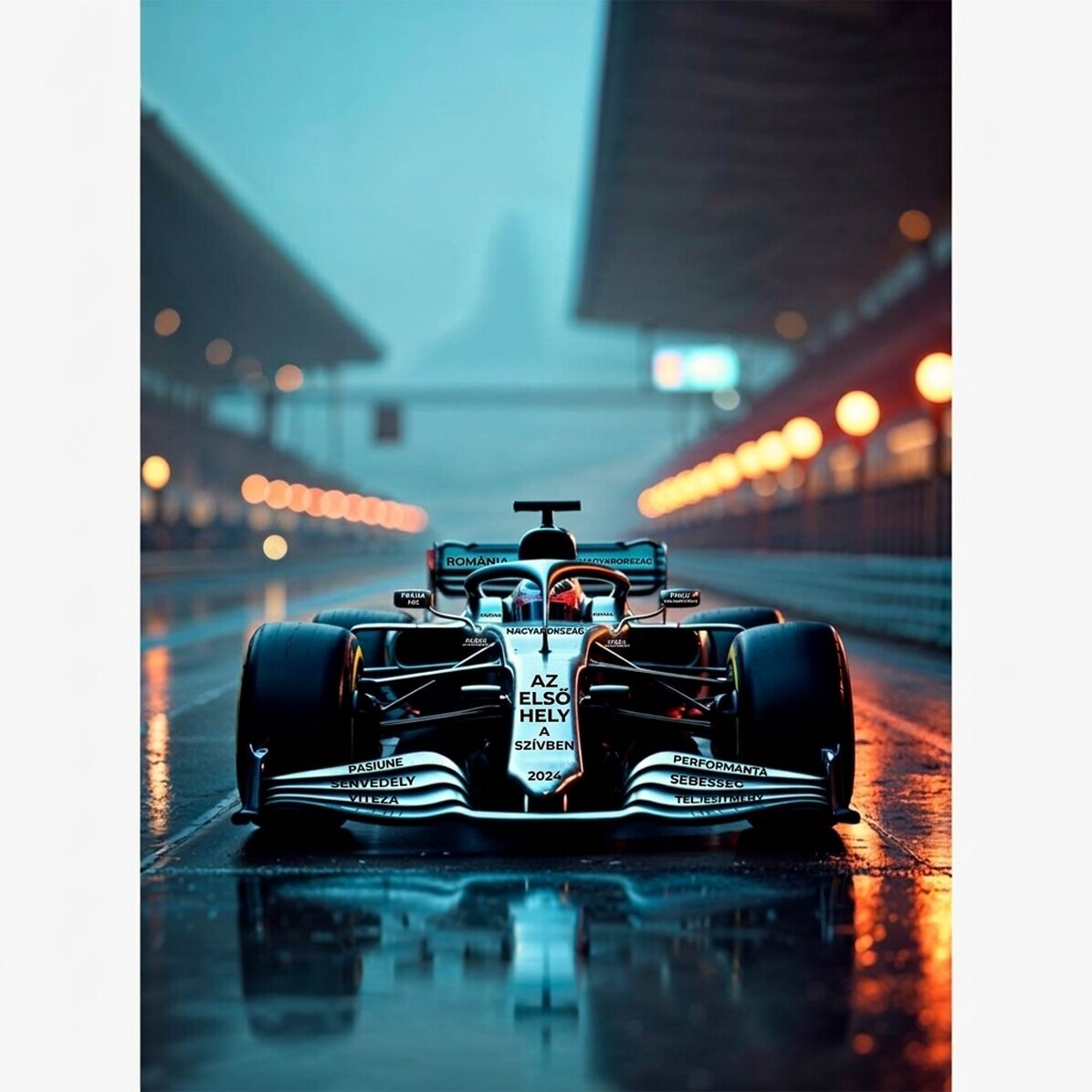 Formula 1 autó poszter