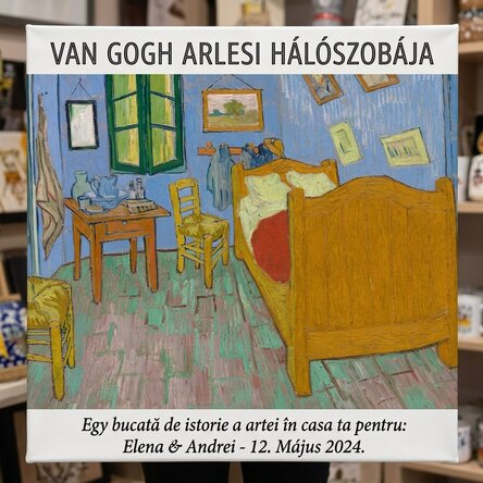 Tájkép poszter - Vincent van Gogh - A hálószoba, 1889