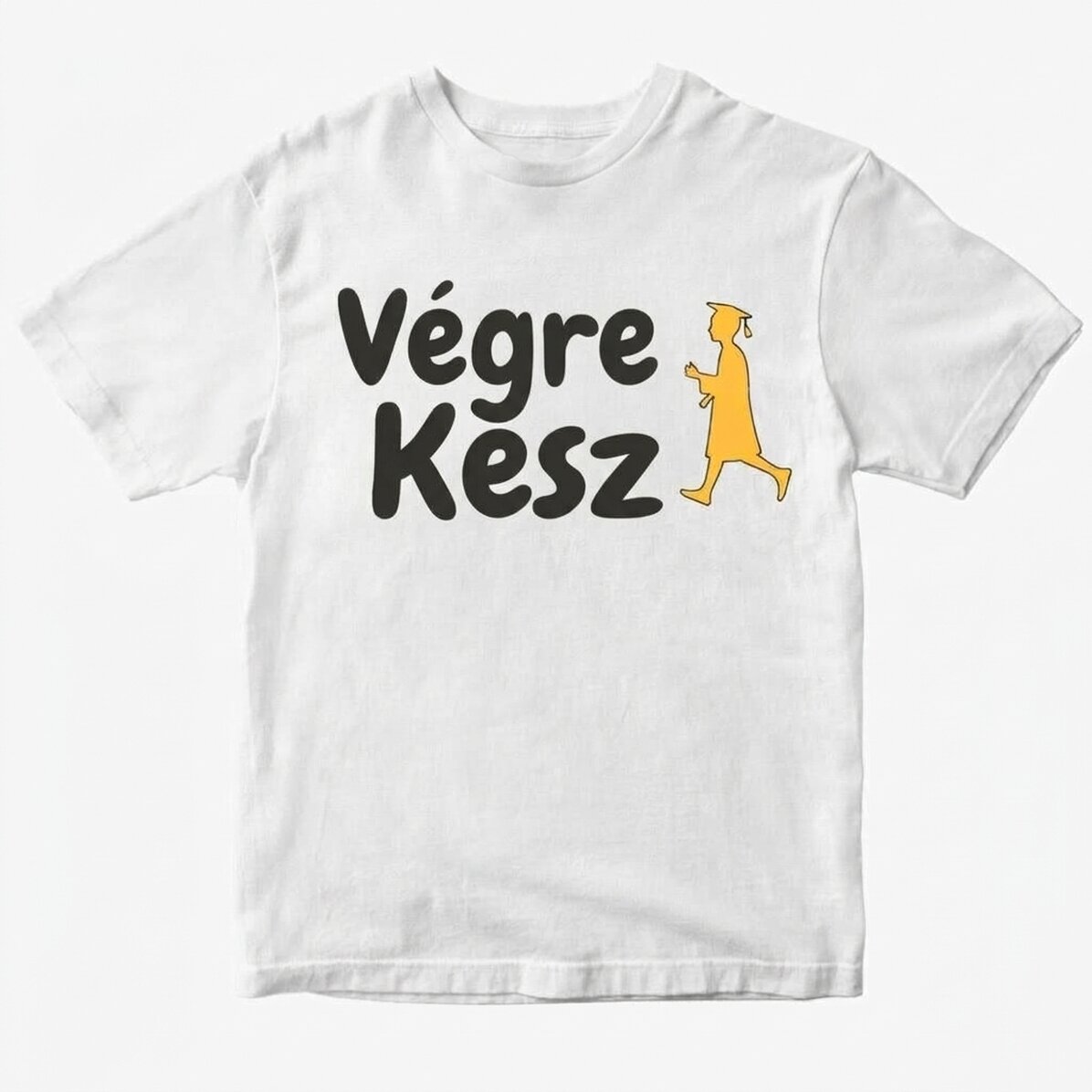 Egyedi pamut póló szöveggel - Végre kész
