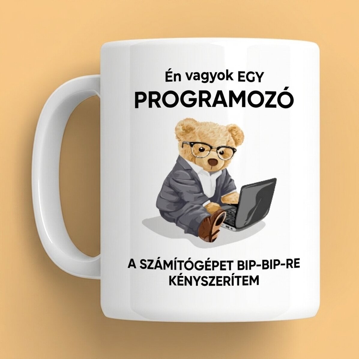 Személyre szabott bögre szöveggel - Programozó vagyok