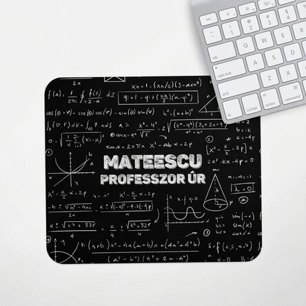 Személyre szabott egérpad névvel - Matematika tanár