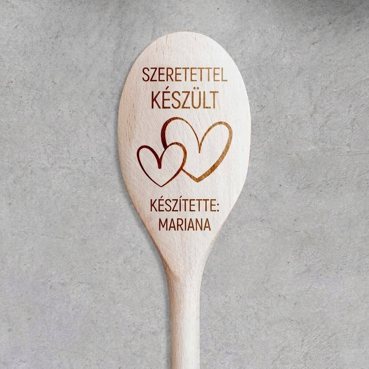 Személyre szabott fakanál - Szerelem