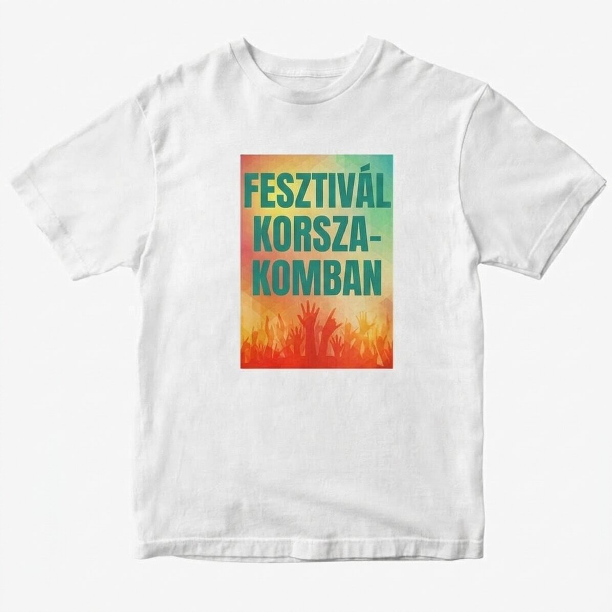 Egyedi pamut póló szöveggel - In My Festival Era