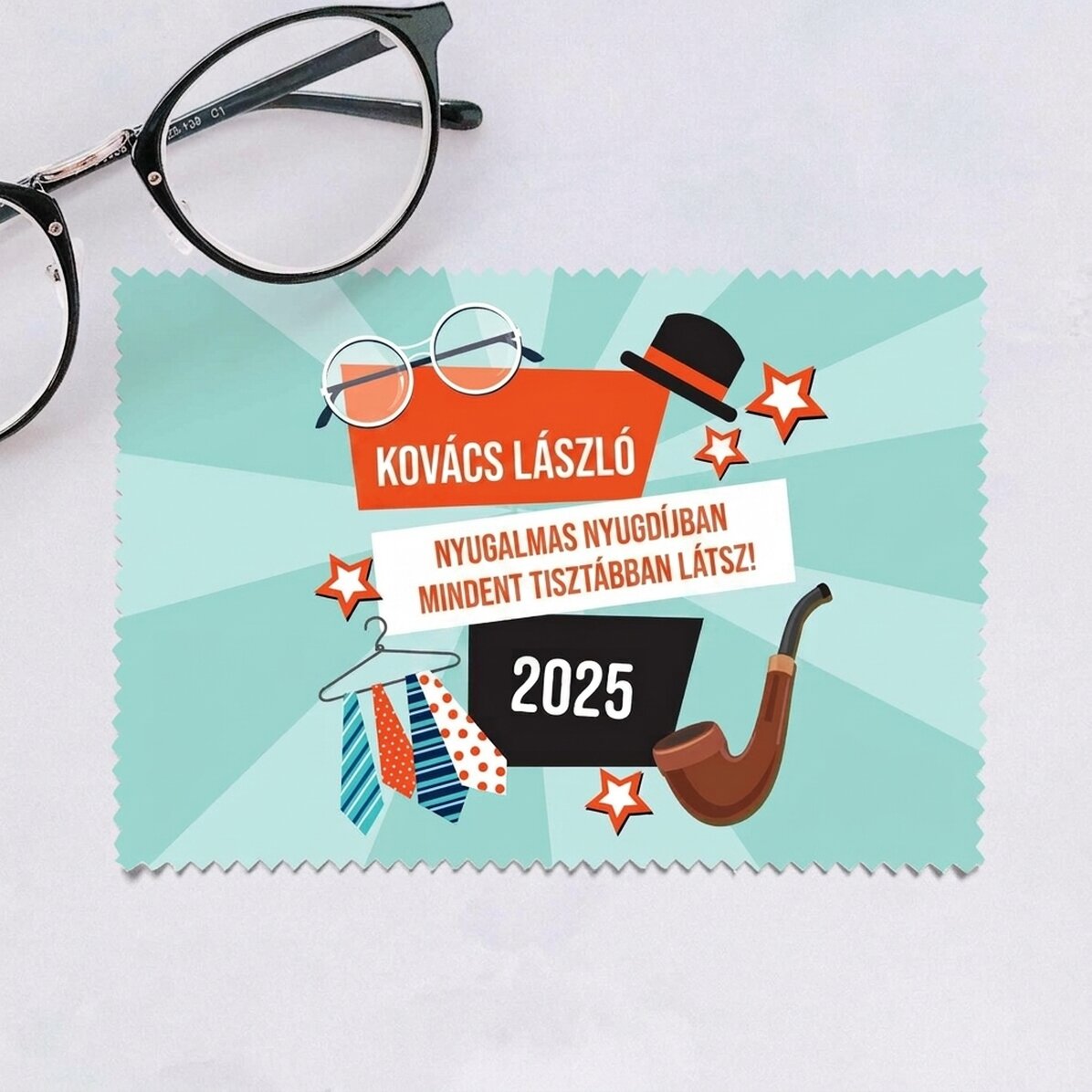 Személyre szabott kendő képernyők/üvegek tisztításához - Pension