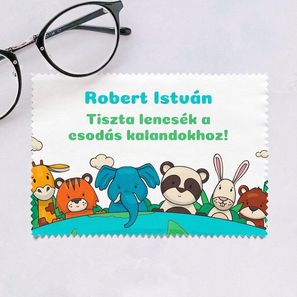 Személyre szabott kendő képernyők/üvegek tisztításához - Aventura