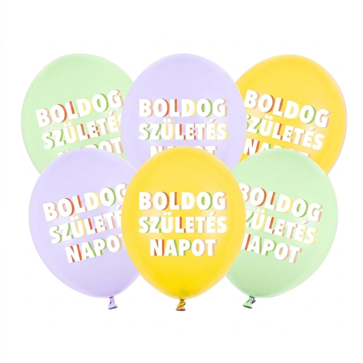 6 darabos lufi szett - Boldog születésnapot!