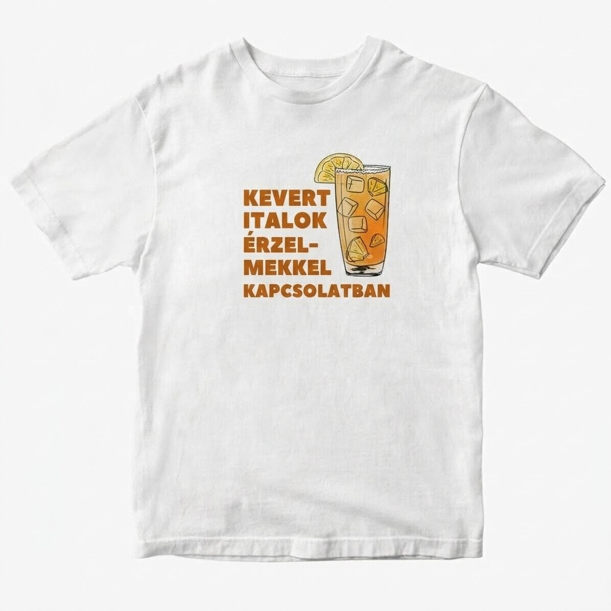 Egyedi pamut póló szöveggel - Ivás