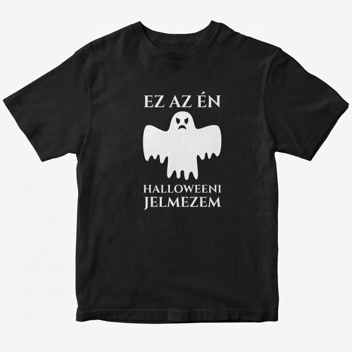 Egyedi pamut póló szöveggel - Halloween