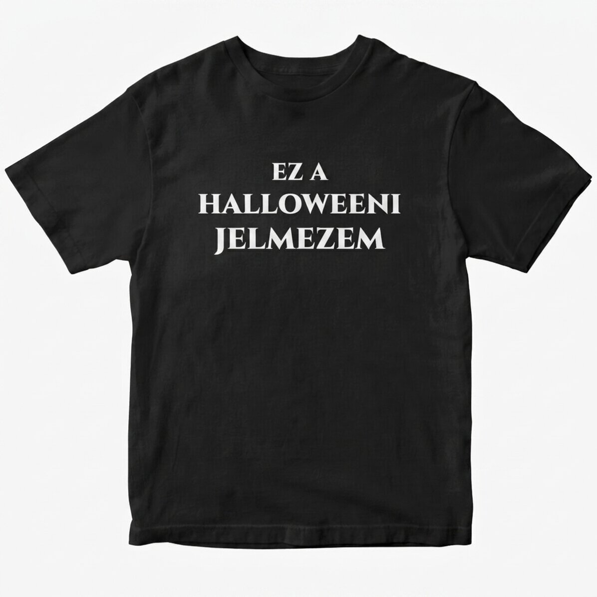 Egyedi pamut póló üzenettel - Halloween