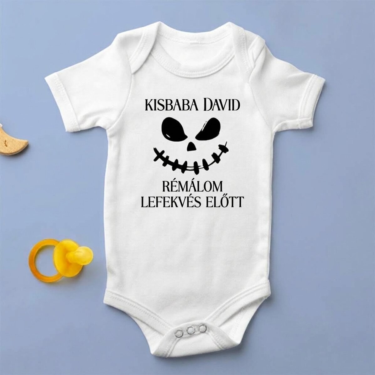 Személyre szabott baba body szöveggel - Nightmare