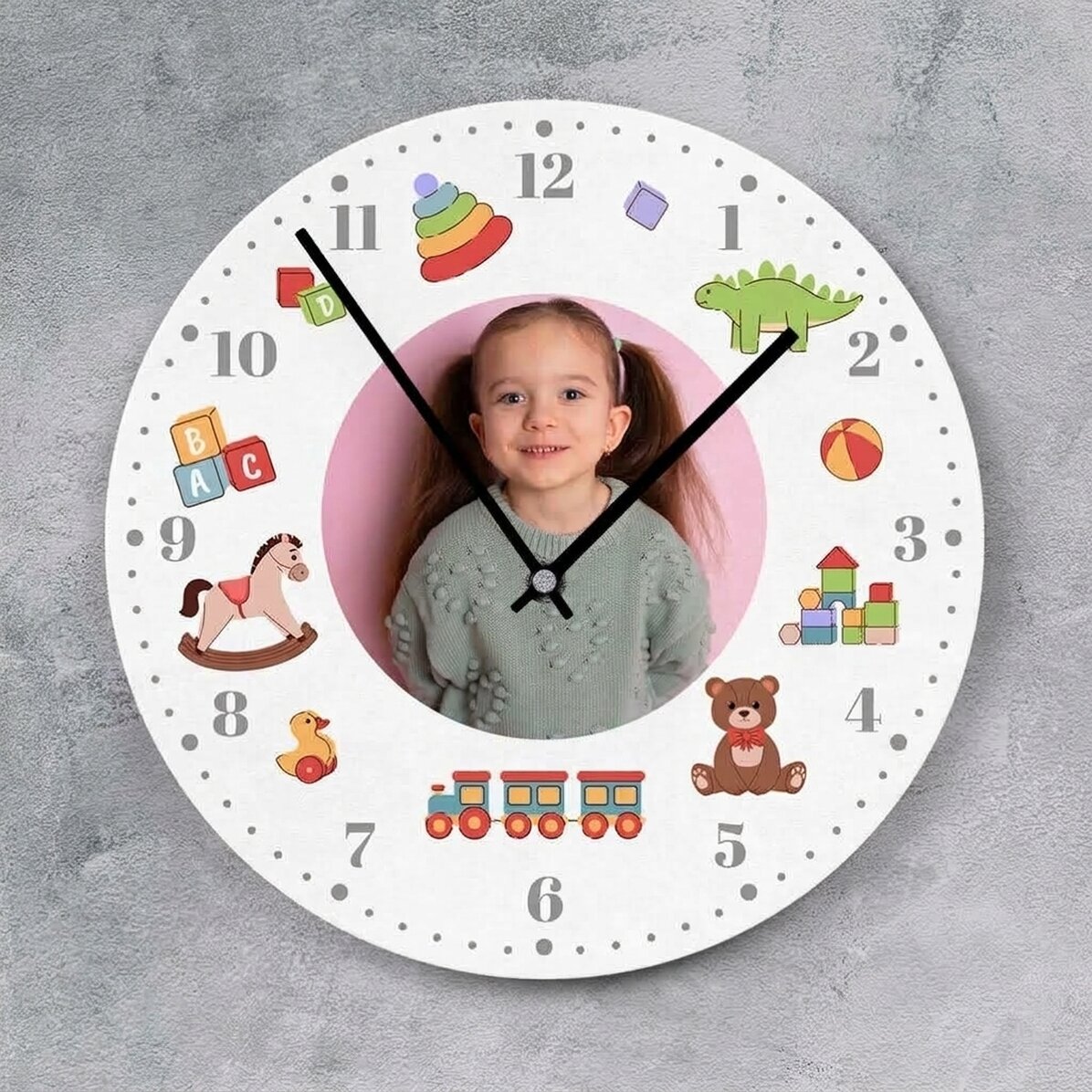 Személyre szabott óra fotóval - Playtime