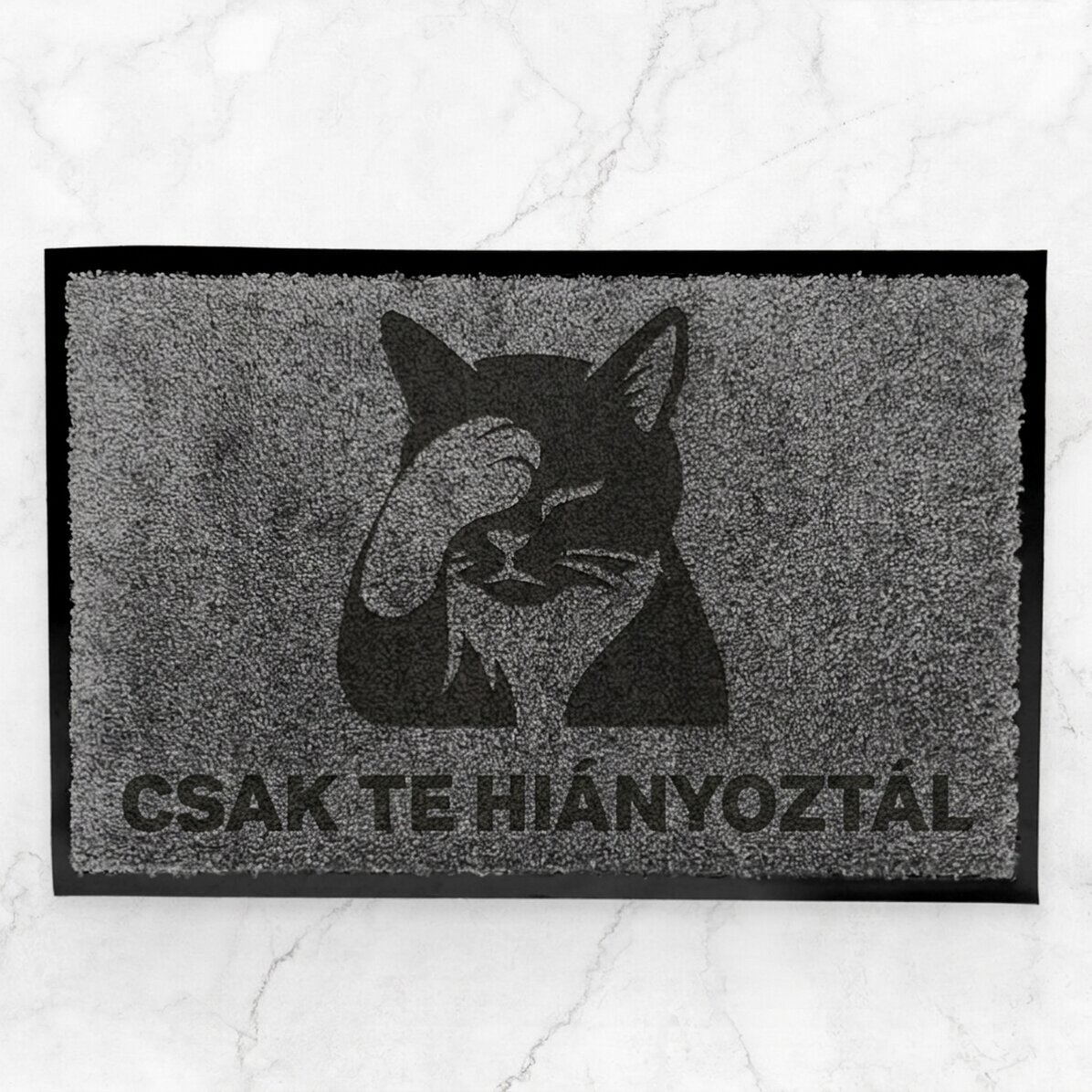 Személyre szabott beltéri bejárati szőnyeg - Facepalm