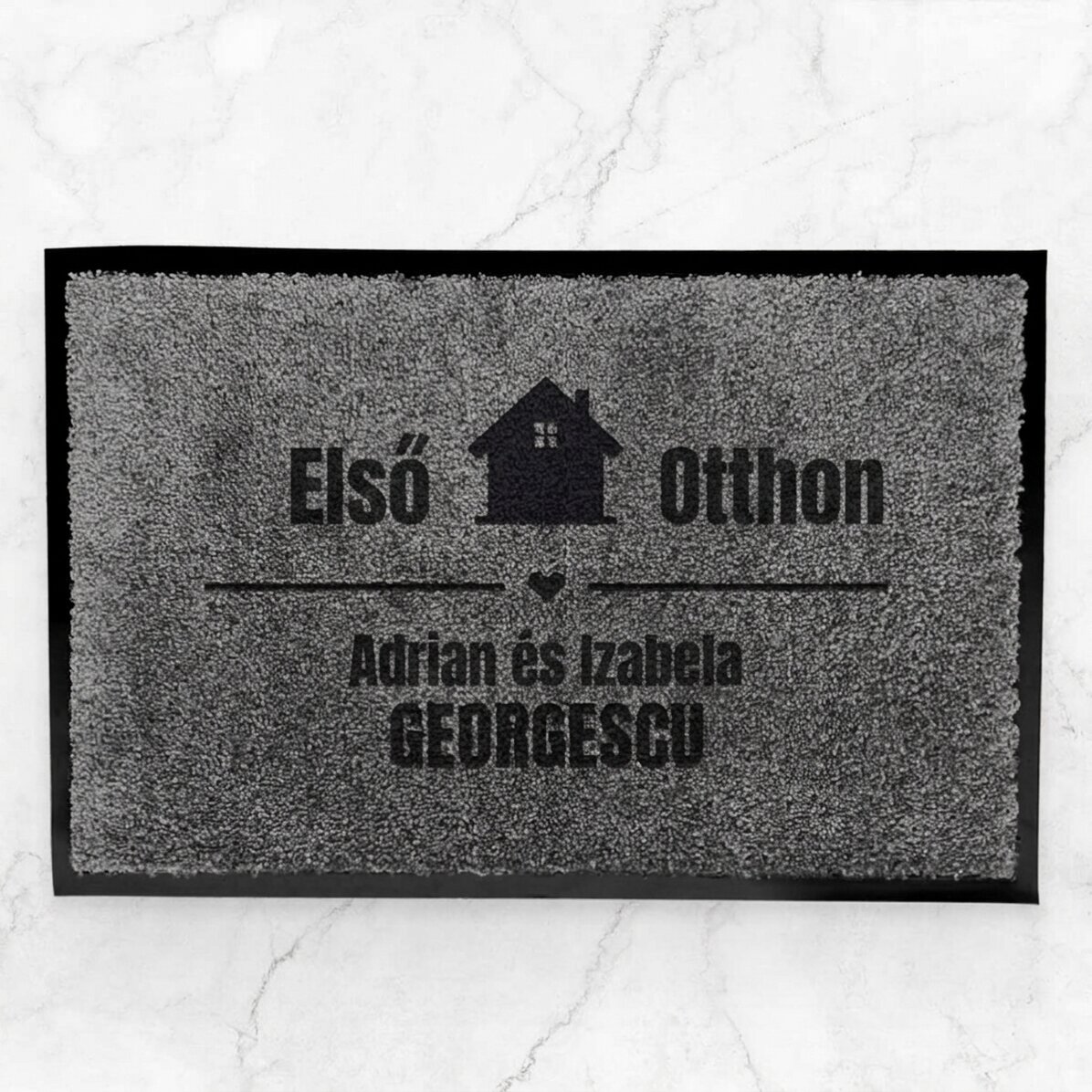 Személyre szabott beltéri lábtörlő üzenettel - Otthon
