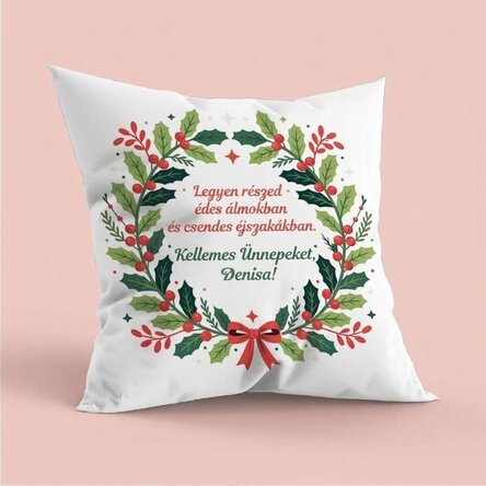 Személyre szabott párna üzenettel - Édes álmokat