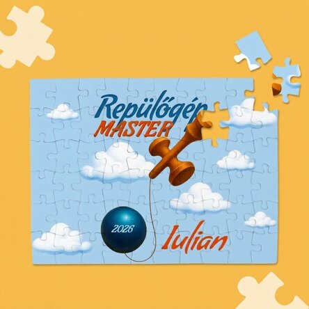 Személyre szabott puzzle gyerekeknek - Repülőgép-mester