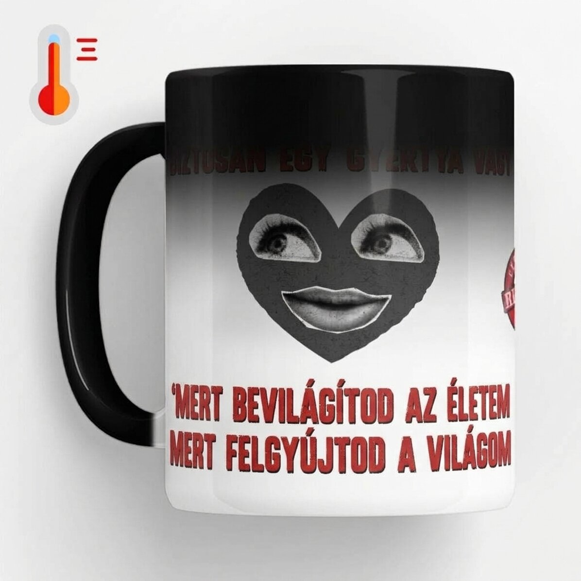 Személyre szabott, hőérzékeny bögre üzenettel – Rizzler Boyfriend