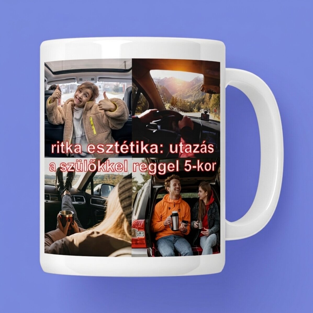 Személyre szabott bögre fotókkal és szöveggel - Ritka esztétika