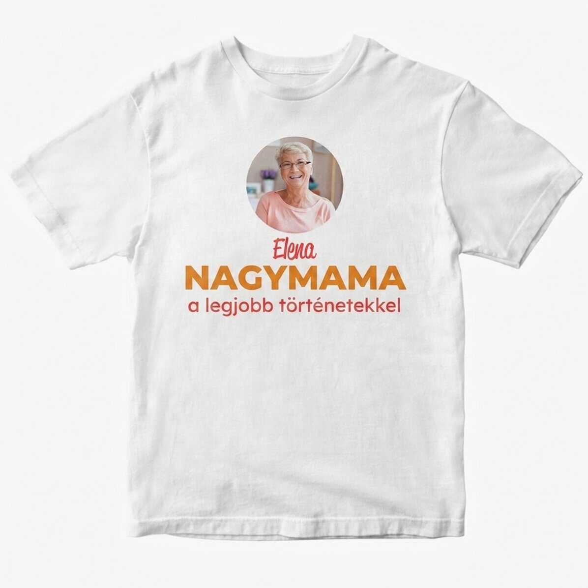 Egyedi pamut póló szöveggel - Nagymama