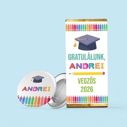 Személyre szabott ajándékkészlet gyerekeknek – Érettségi