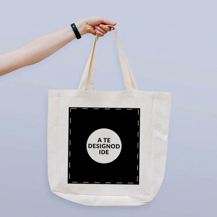 Személyre szabott strandtáska a saját grafikáddal – portré