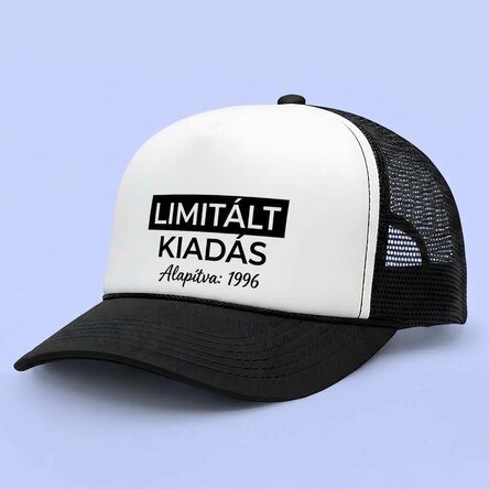 Személyre szabott sapka üzenettel – Limitált kiadás