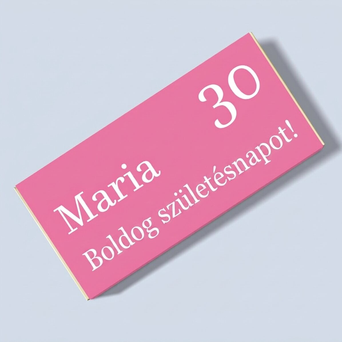 Személyre szabott csokoládé - Boldog születésnapot!