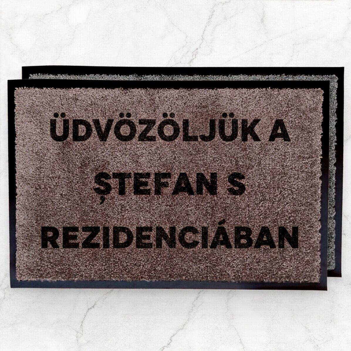 Személyre szabott beltéri bejárati szőnyeg