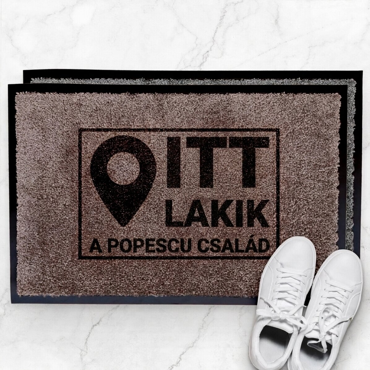 Személyre szabott beltéri bejárati szőnyeg – Itt van...