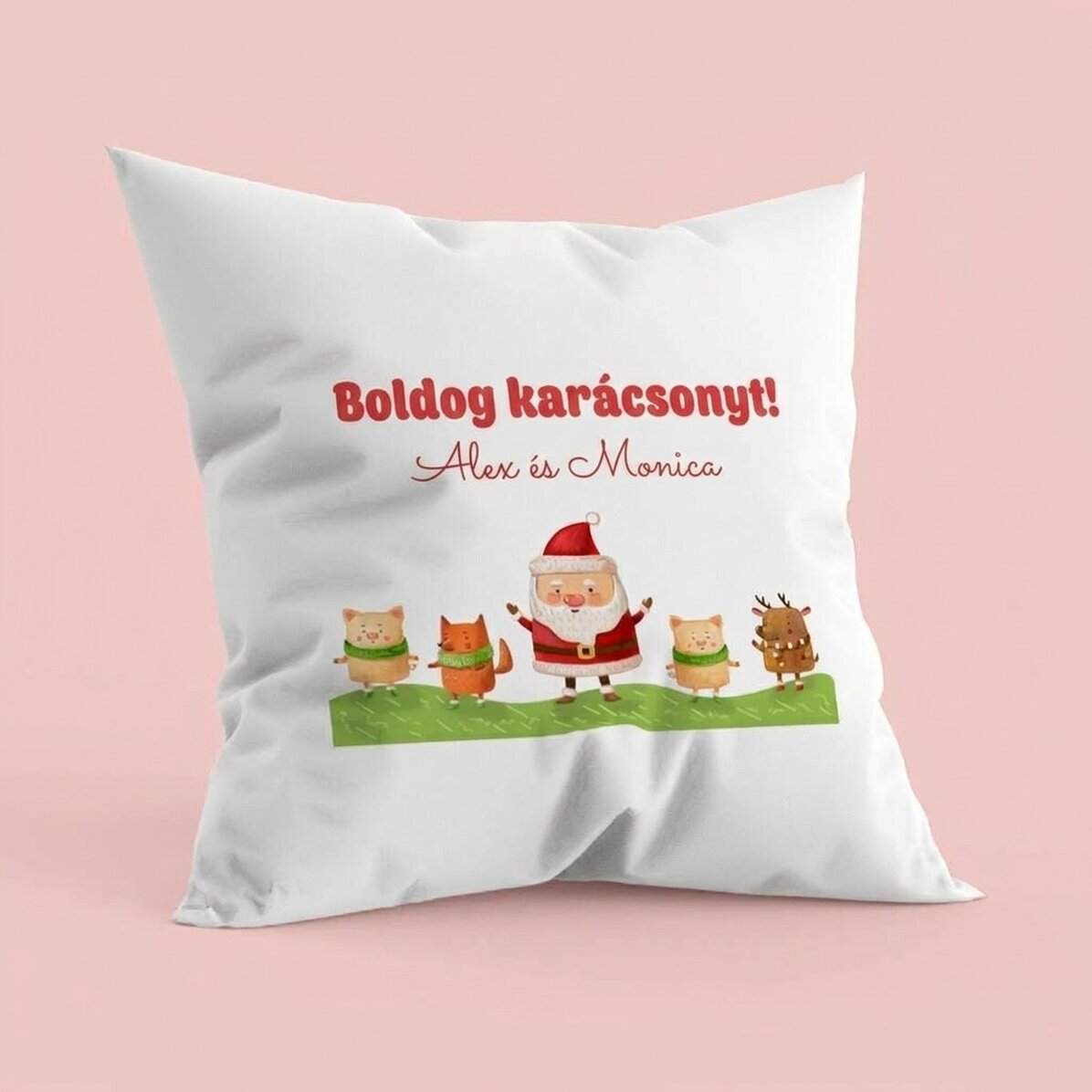 Személyre szabott párna - Mikulás