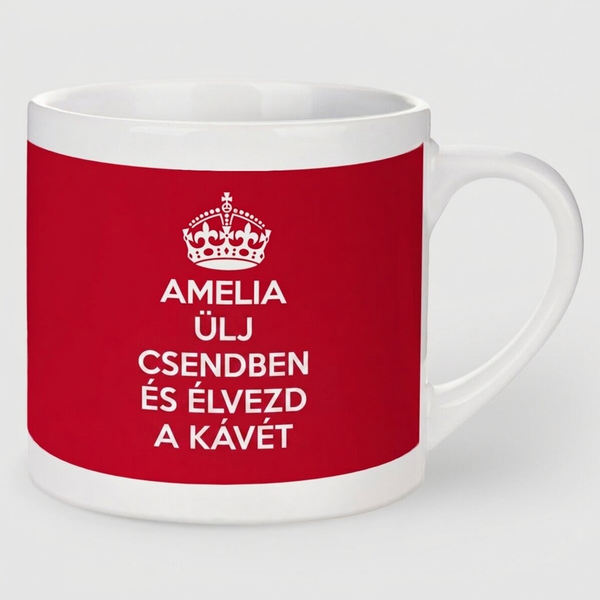 Személyre szabott eszpresszós csésze - KEEP CALM AND...