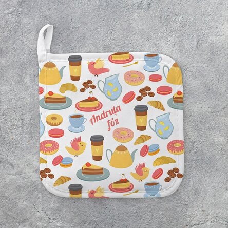 Személyre szabott forró edényfogó szöveggel - Cookies modell