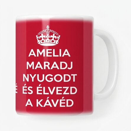 Személyre szabott bögre - KEEP CALM AND RELAX