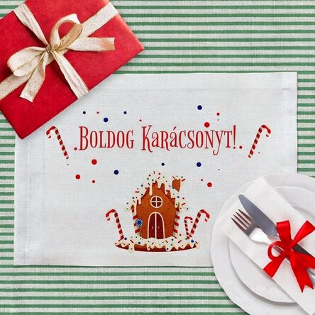 Személyre szabott tányértartó - Mézeskalács