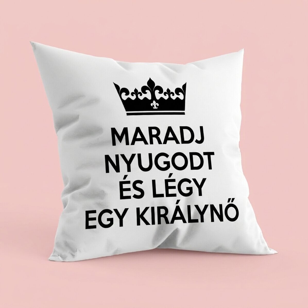 Személyre szabott párna szöveggel - Keep Calm
