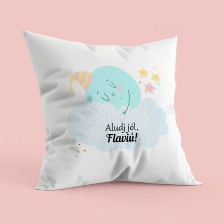 Személyre szabott párna szöveggel - Édes álmokat