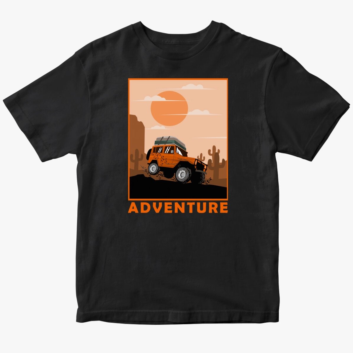 Tricou din bumbac pentru copii personalizat - Adventure 