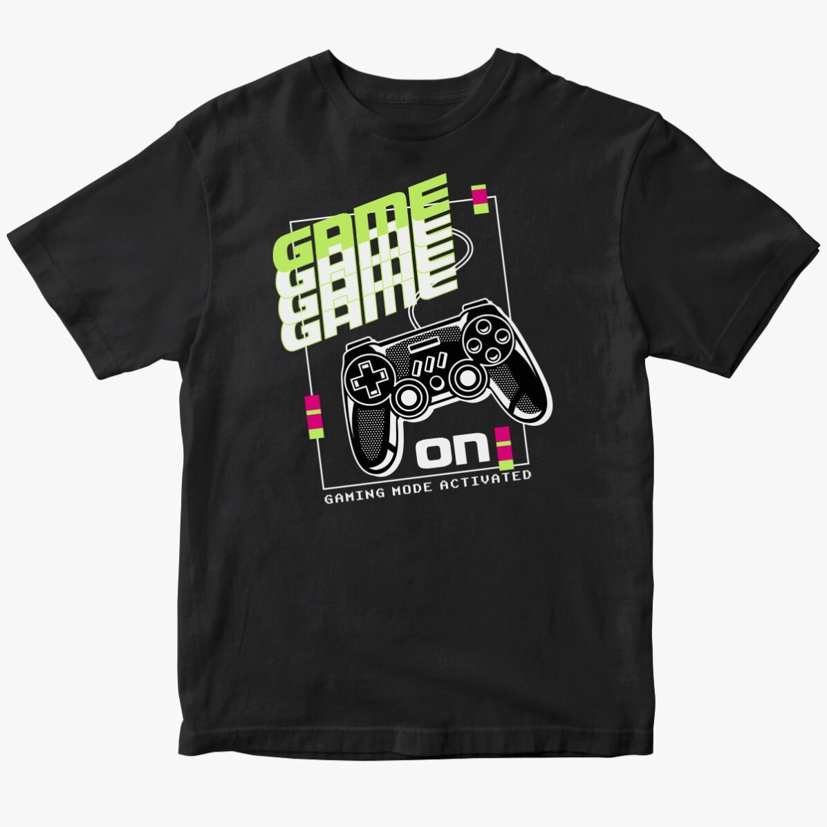 Tricou din bumbac pentru copii personalizat - Game