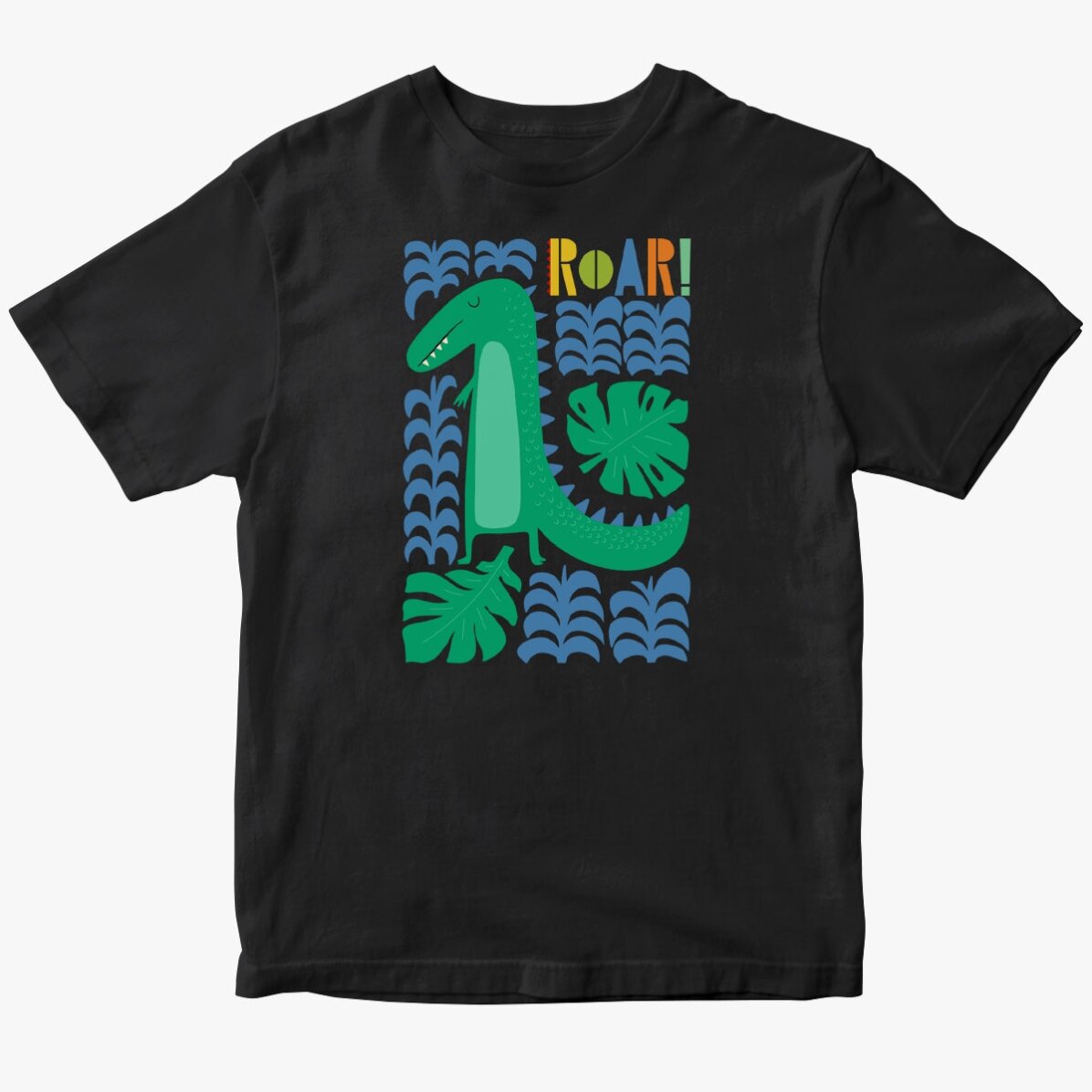 Tricou din bumbac pentru copii personalizat - Roar!